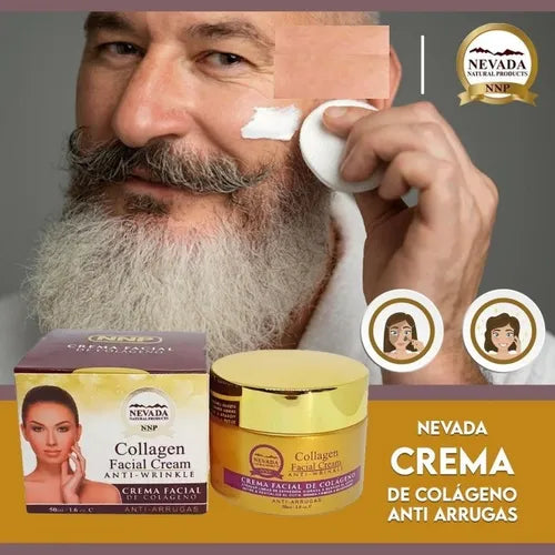 Crema Hidratante + Tratamiento de Ojos / Linea Colageno Nevada