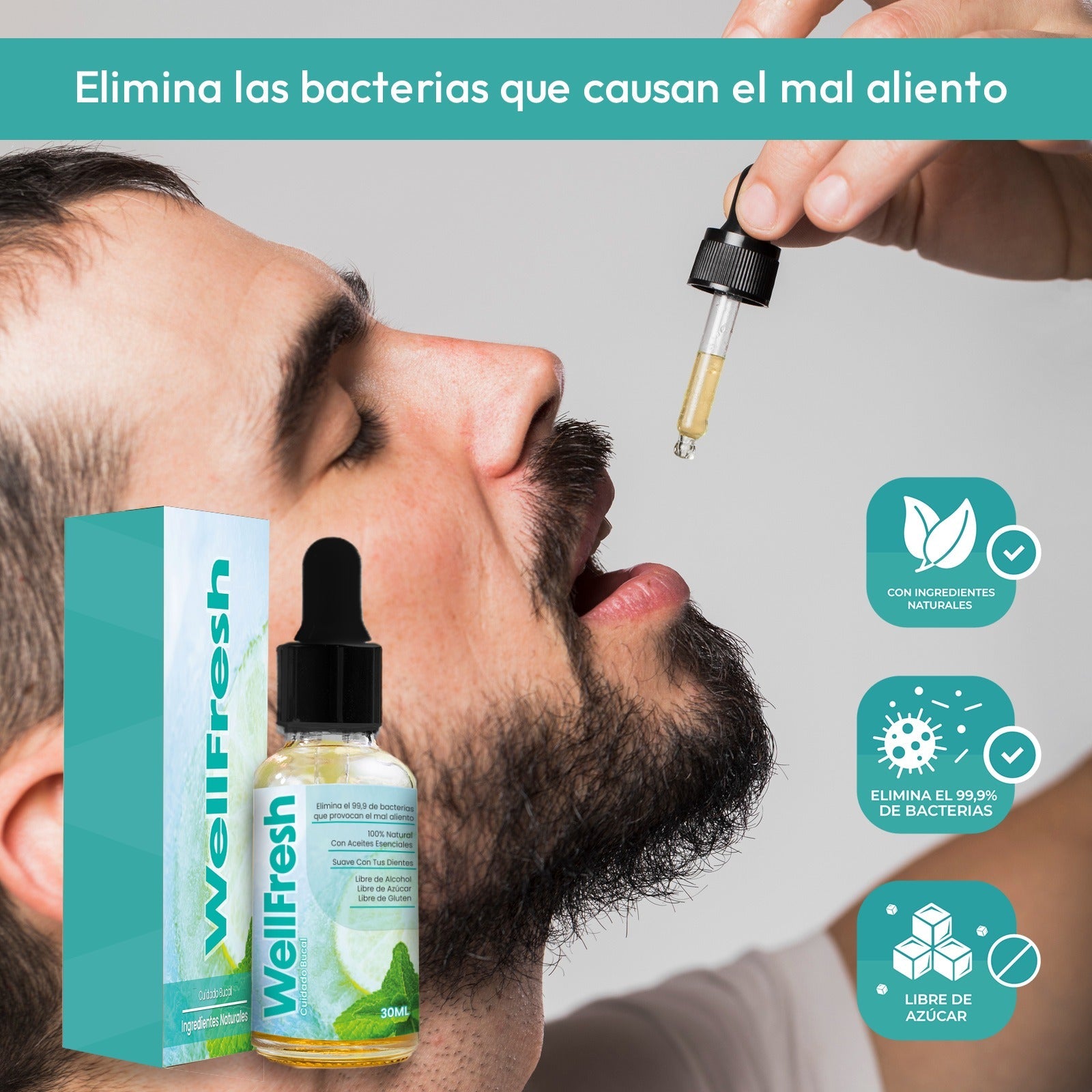 Wellfresh 30 mg - Mejora tu aliento