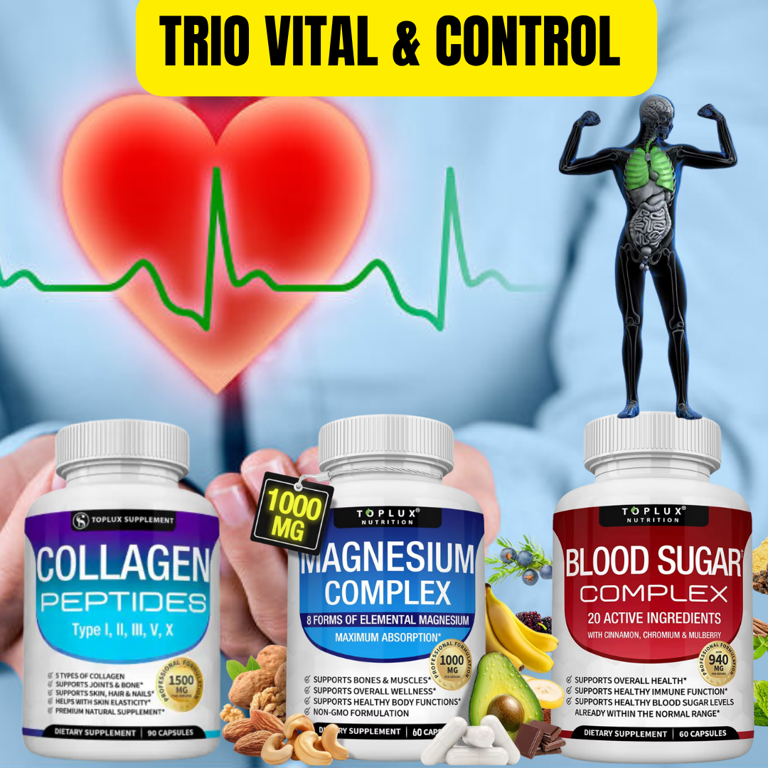 Pack Bienestar 360 – Colageno + Magnesio + Control de Azucar