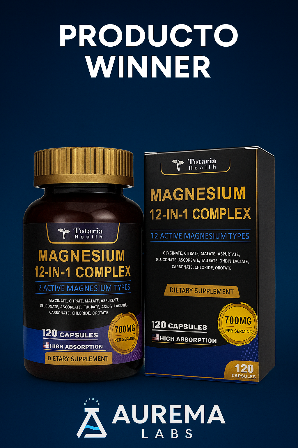Magnesium 12-in-1 Complex – Totaria Health