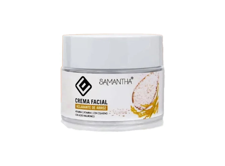 Crema Facial Aclarante de Arroz – 50 g