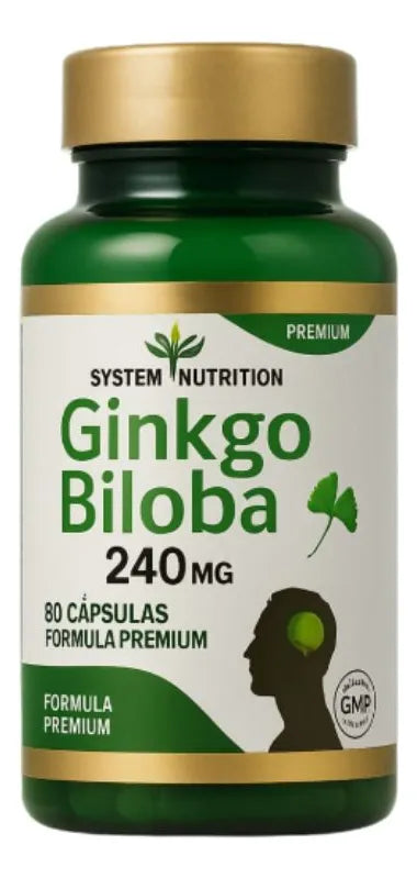 Ginkgo Biloba 240 mg – Enfoque y claridad mental