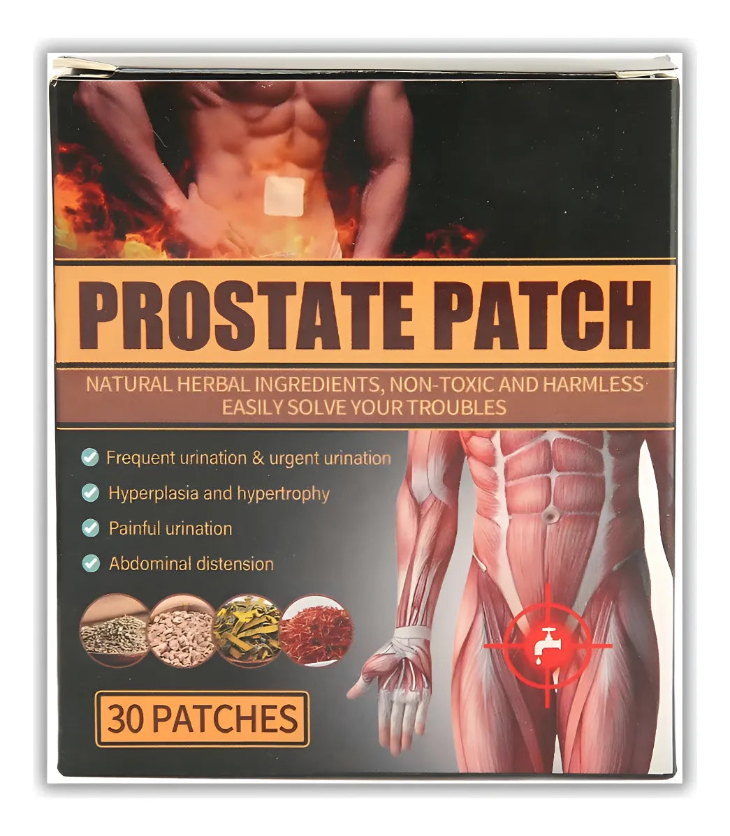 Prostate Patch – Parche Transdérmico para Bienestar Prostático