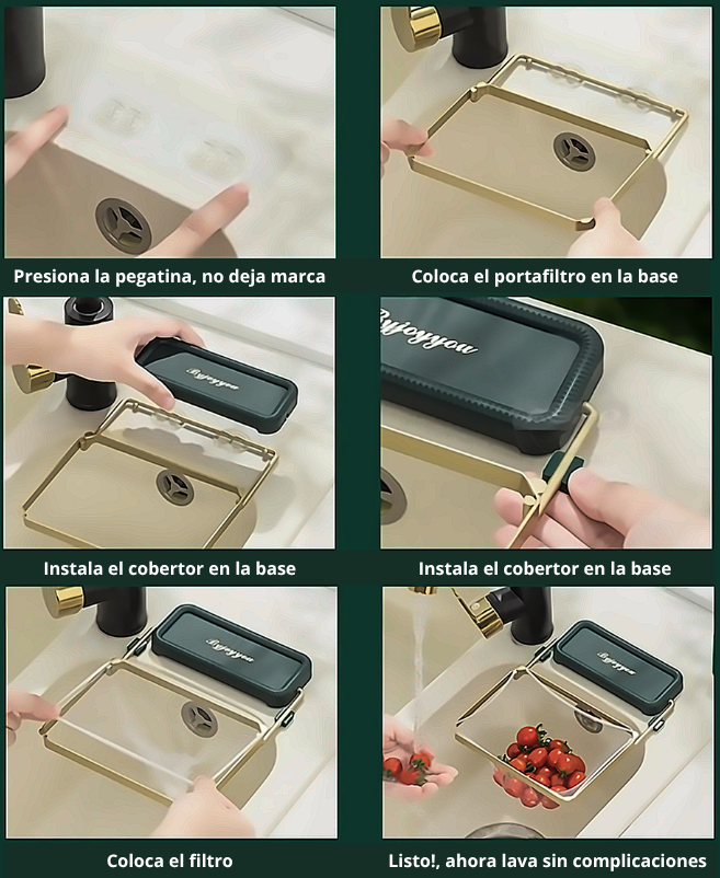 Filtro para lavadero + 100 Mallas Biodegradables