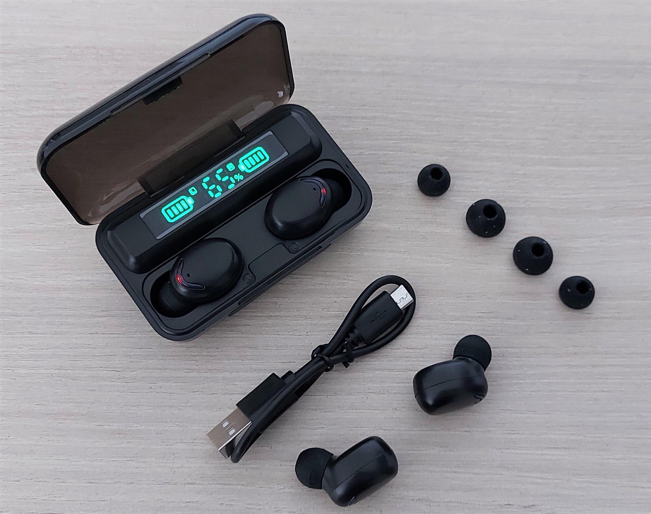 Audífonos Táctiles F9 - V5.3 - TWS