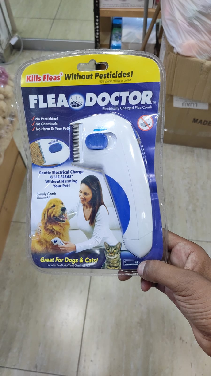Quitador de Pulgas Electrico – Flea Doctor
