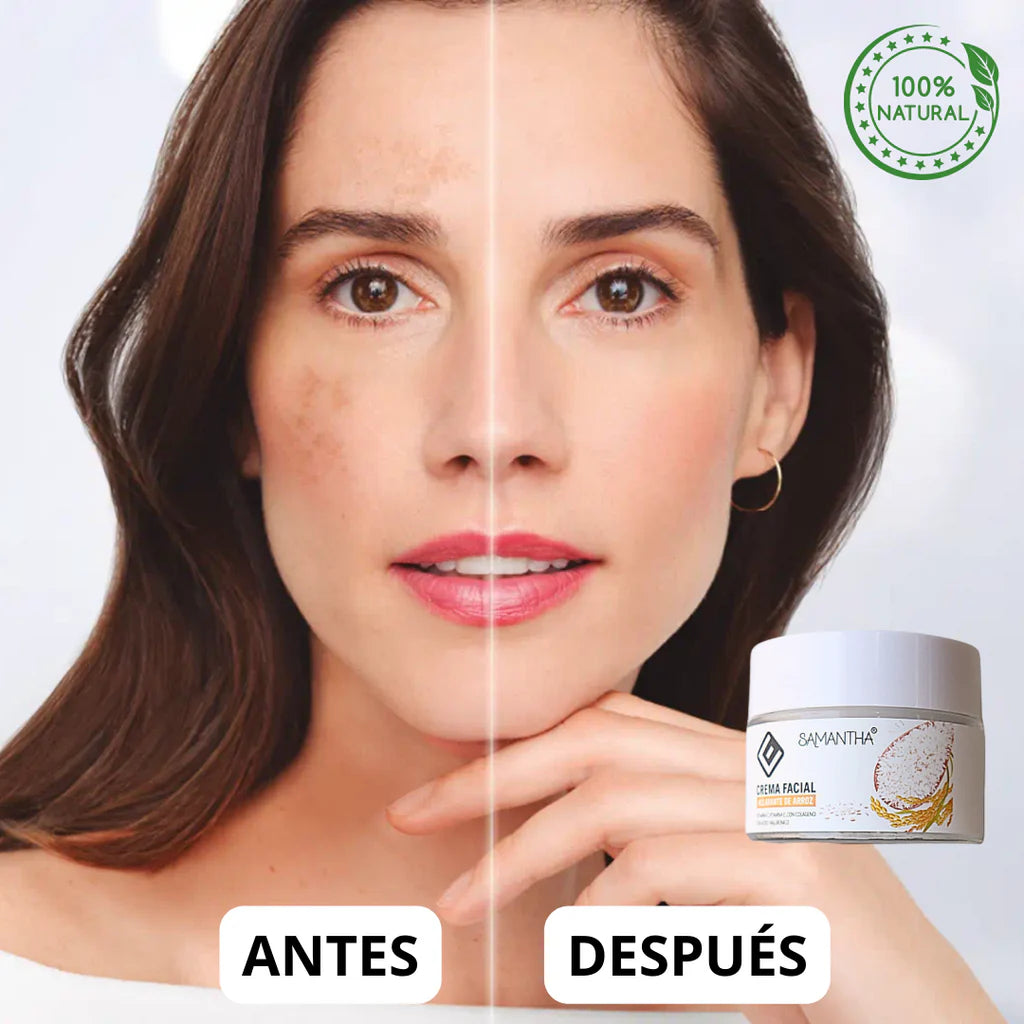 Crema Facial Aclarante de Arroz – 50 g