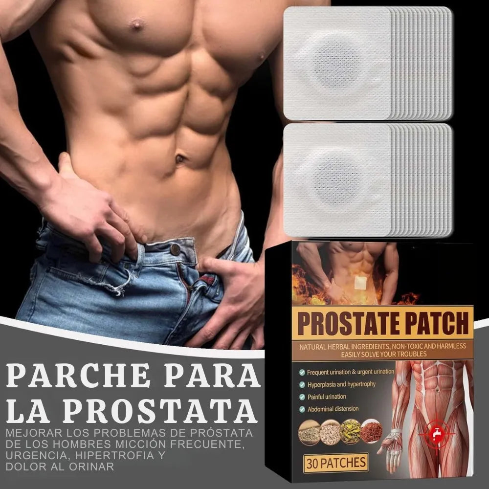 Prostate Patch – Parche Transdérmico para Bienestar Prostático