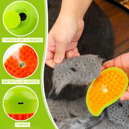 Cepillo a Vapor para Mascotas