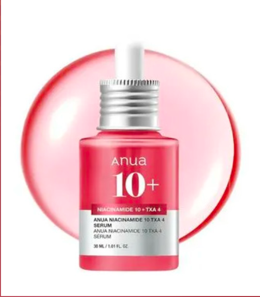 Anua 10+ GE | Suero Iluminador 10% Niacinamida