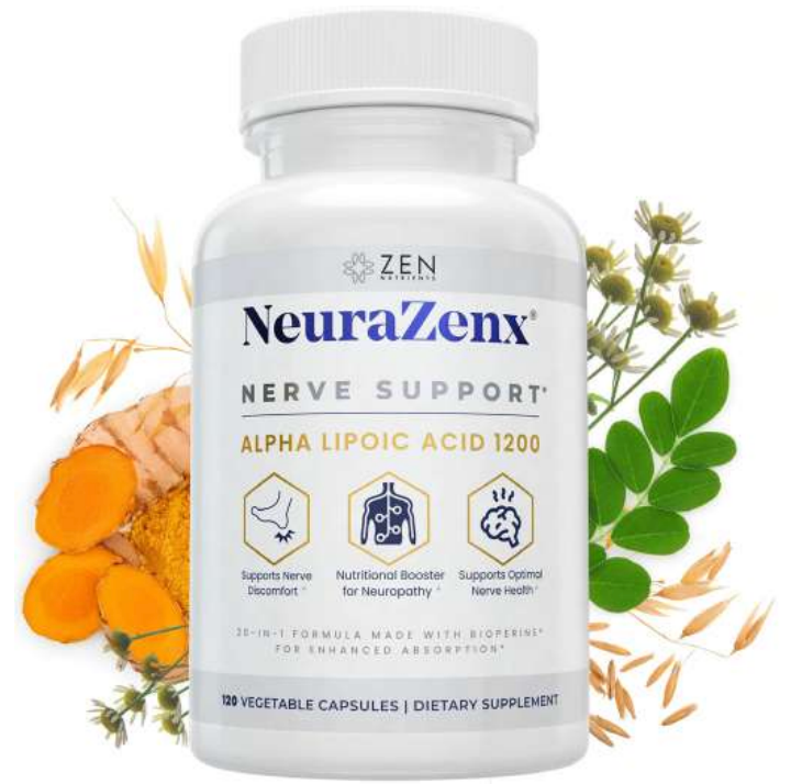 Neura Zenx – Soporte para Bienestar Nervioso (Acido Alfa Lipoico 1200)