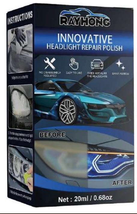 Abrillantador de Faros – Restaurador Automotriz