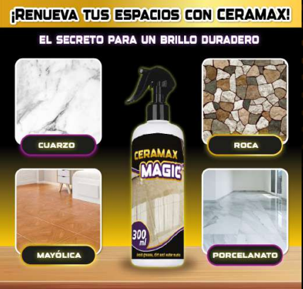 Ceramax Magic 300ml – Restaurador de Ceramicas y Azulejos