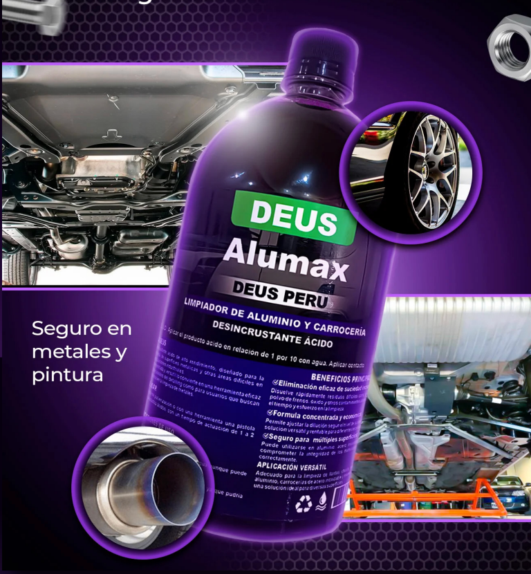 Deus Alumax – Desincrustante Acido Concentrado
