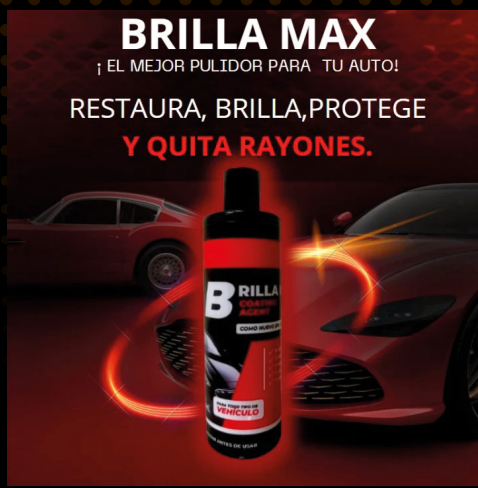 BrillaMax Pulidor - Sellador e Iluminador Automotriz de Alta Eficiencia