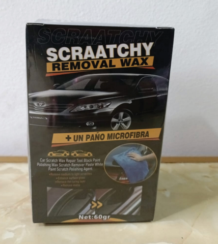 Scraatchy - Pasta Eliminadora y Pulidora de Arañazos Automotriz