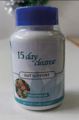 15 Day Cleanse Dietary Supplement - Capsulas de Apoyo Digestivo y Bienestar Intestinal