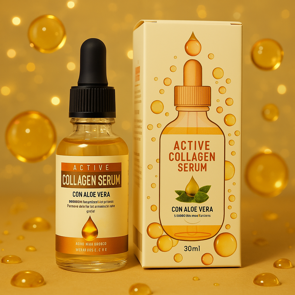 Sérum Colágeno + Vitamina C – Hidratación y luminosidad para tu piel