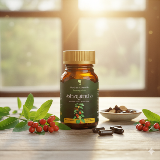 Ashwagandha 60 capsulas – Recupera tu Calma Natural y Energía Interior