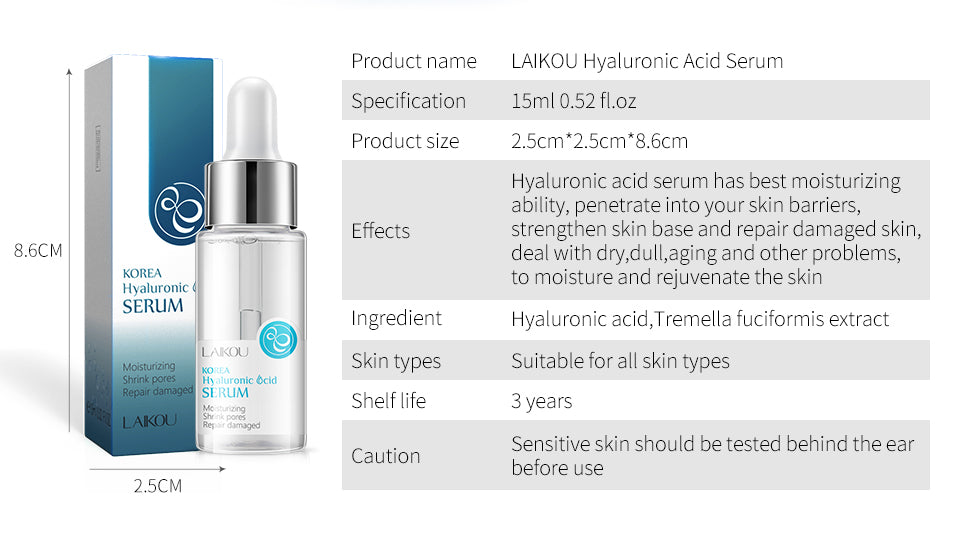 Laikou GE - Serum de Acido Hialuronico 15 ml