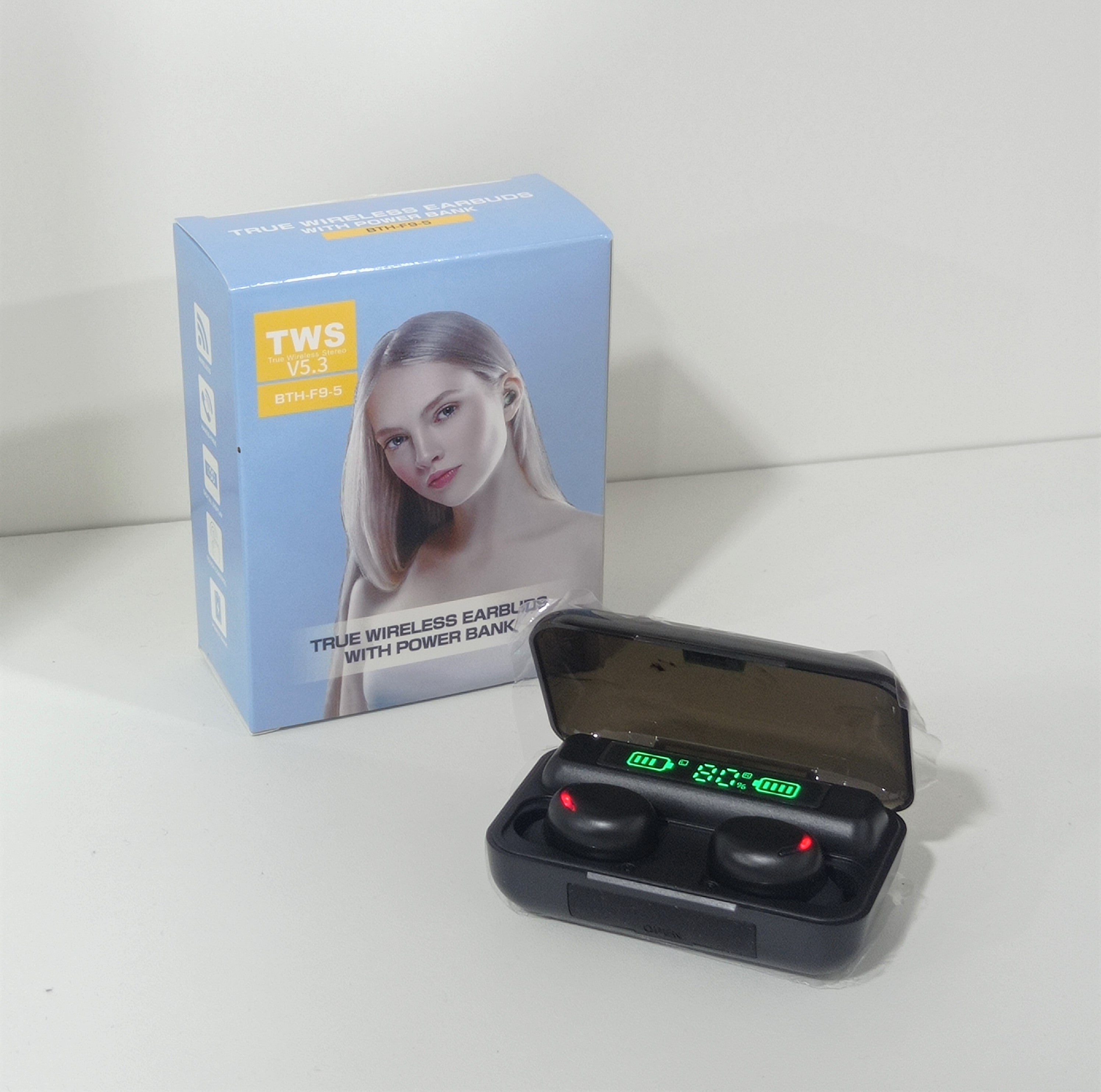 Audífonos Táctiles F9 - V5.3 - TWS