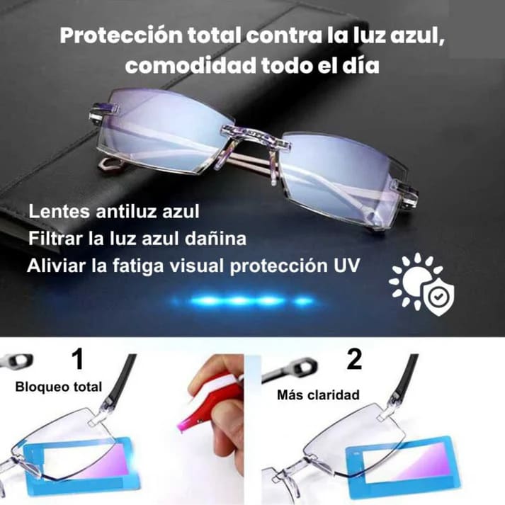 Combo Lentes TR90 + Mini Afeitadora Portátil