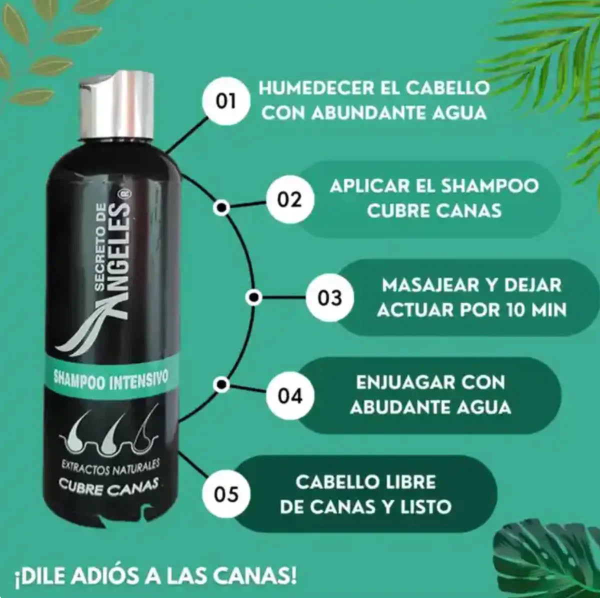Shampoo Cubre Canas Cubremax – 250 ml