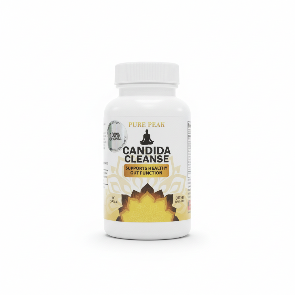 Fondo blanco Candida Cleanse