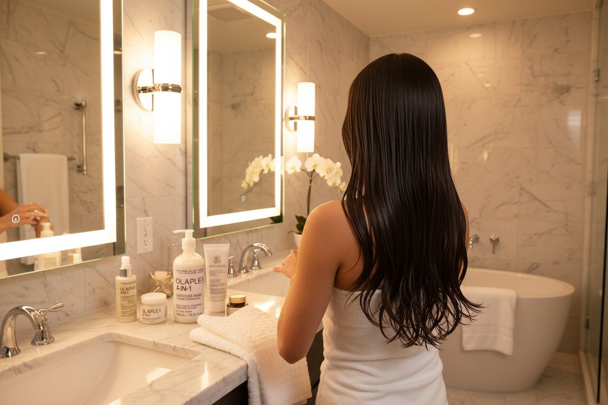 Haircare luxury aesthetic