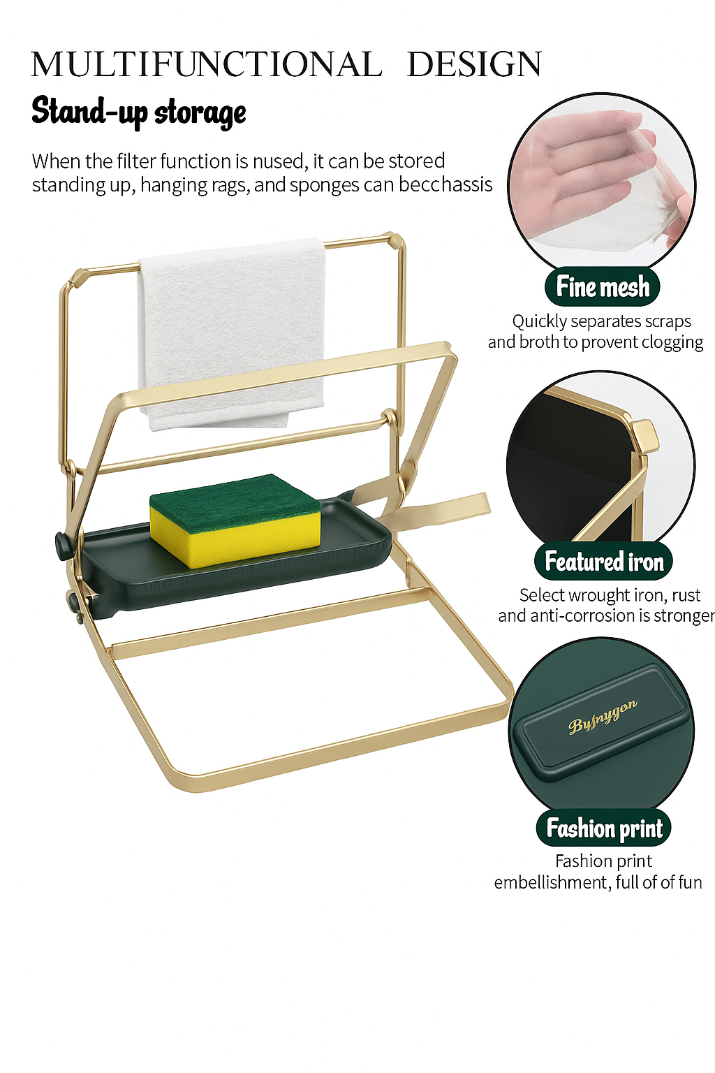 Filtro para lavadero + 100 Mallas Biodegradables