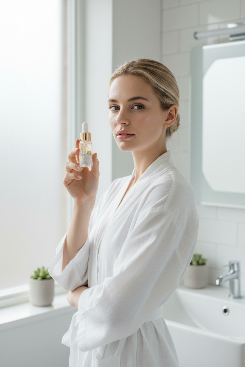 Piel hidratada y luminosa