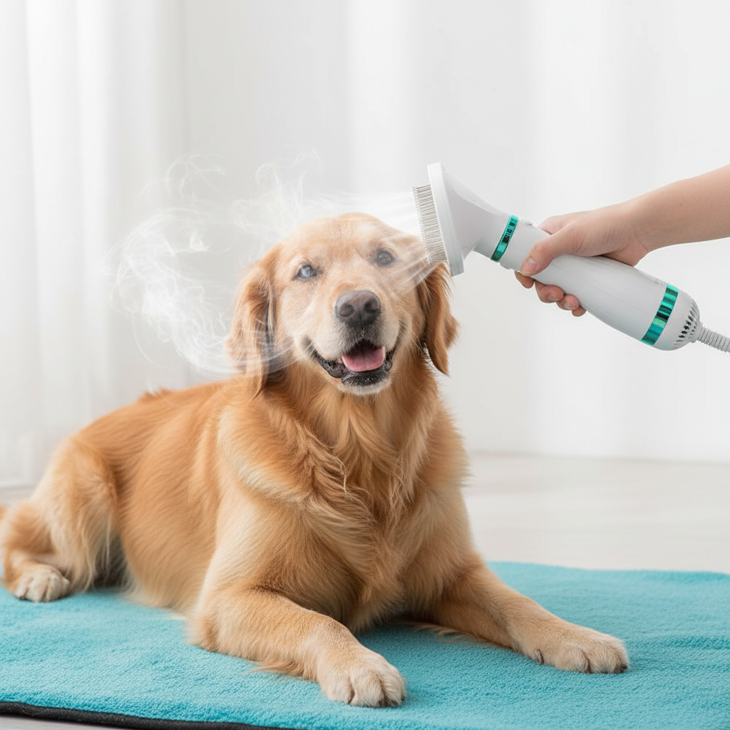 Secado y cepillado simultáneo