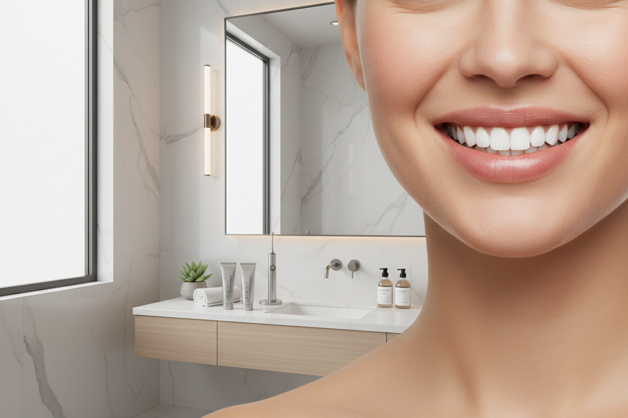 Sonrisa brillante premium