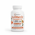 Turmeric Curcumin fondo blanco